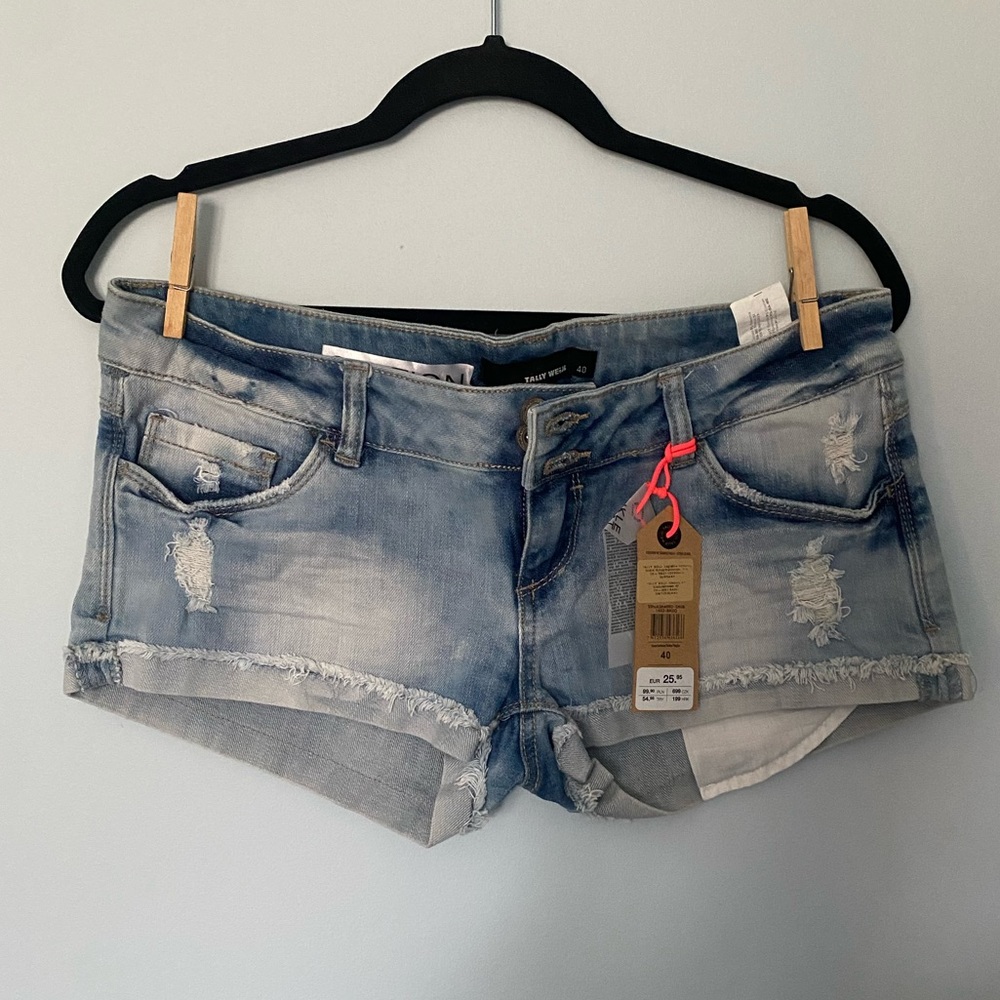 tally weijr jean shorts